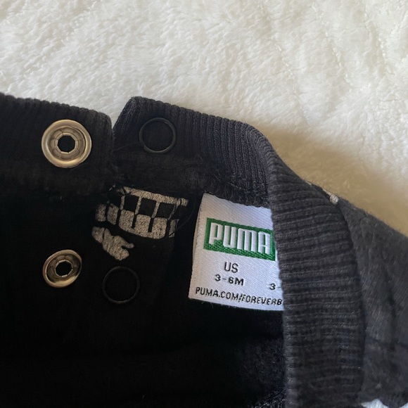 Puma baby boy black onesie - Picture 4 of 4